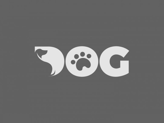 Dog Text Art