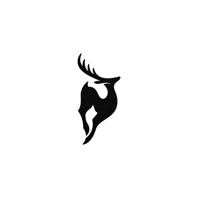 Gert van Duinen deer logo #logo #mark #deer #gert van duinen