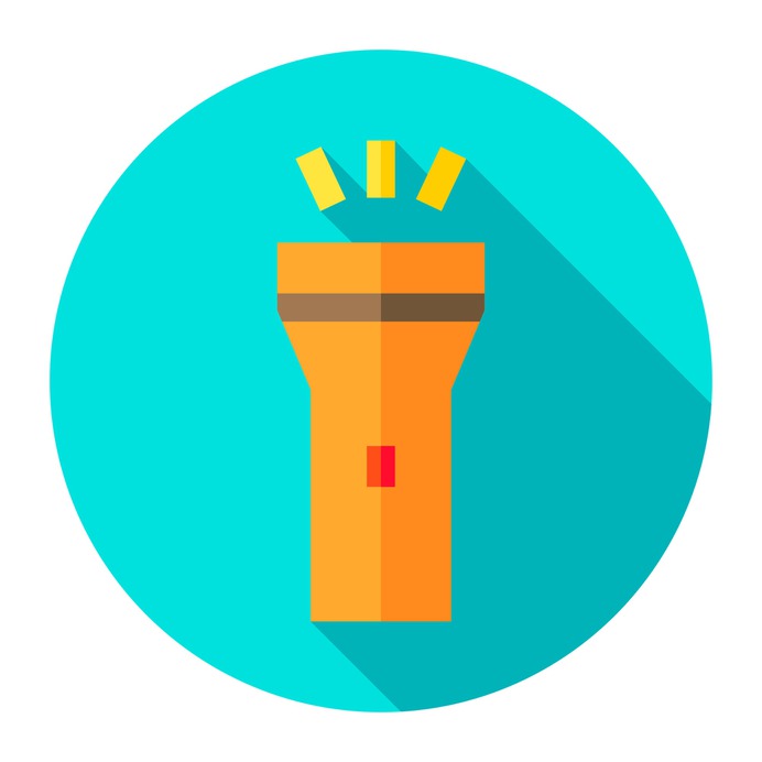 See more icon inspiration related to flashlight, torch, Tools and utensils, miscellaneous, illumination and light on Flaticon.