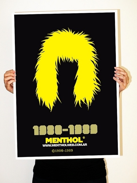 poster | Flickr: Intercambio de fotos #rock #styles #graphic #hair #poster #music #menthol
