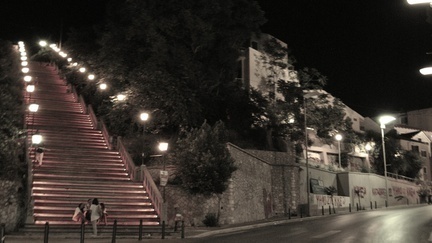 Dreams into my hometown #stairs