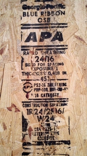 Boarded Up « Day & Age #construction #typography