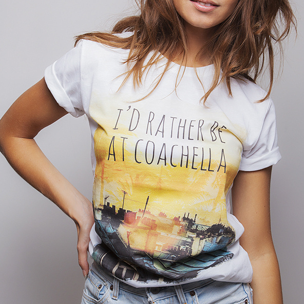 Coachella Festival T-shirts #fashion #printing #design #t-shirts