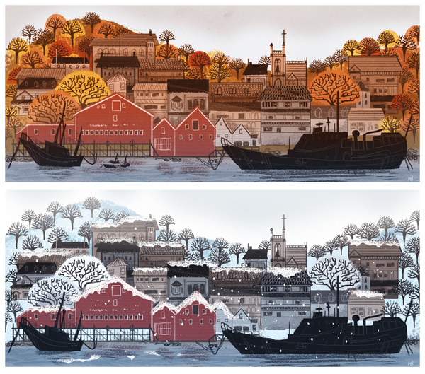 Personal Work on Behance #autumn #seasons #winter