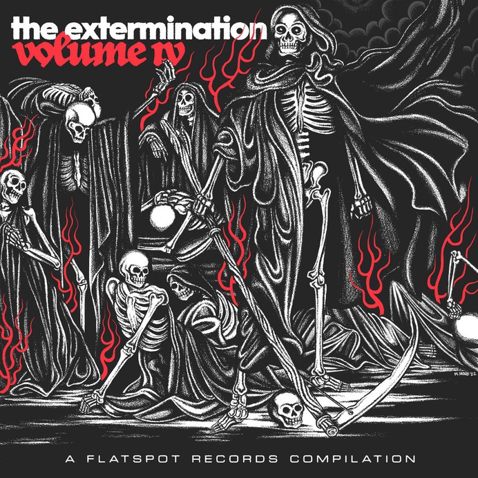 FLATSPOT RECORDS - THE EXTERMINATION VOL. 4 LP