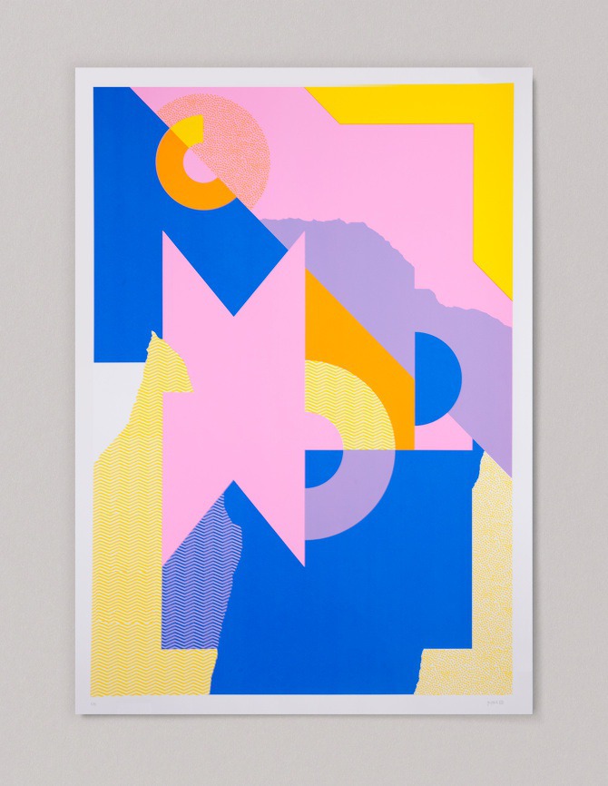 Pink Yellow & Blue - printmakingmoneygang #gezeever #printmakingmoneygang #screenprinting #screenprint #printmaking #printisnotdead #printisntdead #printmakers #silkscreen #printstudio #printspotters #serigraphy #print #design #diy #printart #posterdesign #screenprintinglife #printedmatter #peopleofprint #silkscreen #silkscreenprinting