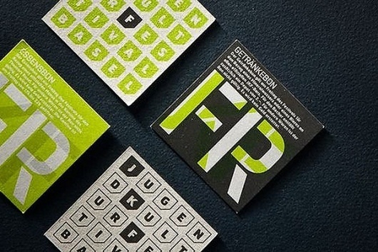 Looks like good Graphic Design by Andreas Hidber #print #cards #business #stationery
