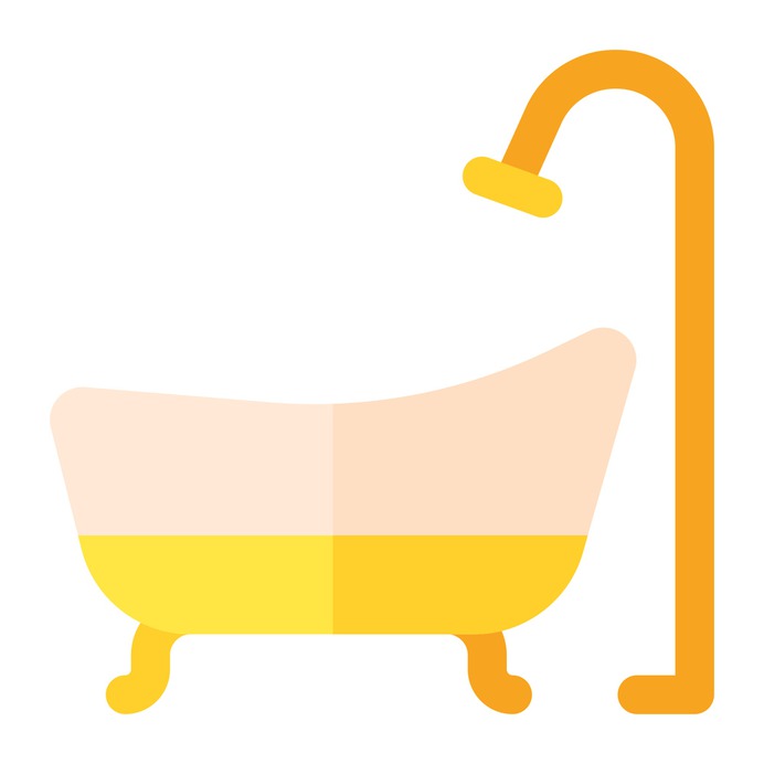 See more icon inspiration related to bath, bathroom, clean, furniture and household, hygienic, hygiene, bathtub and washing on Flaticon.