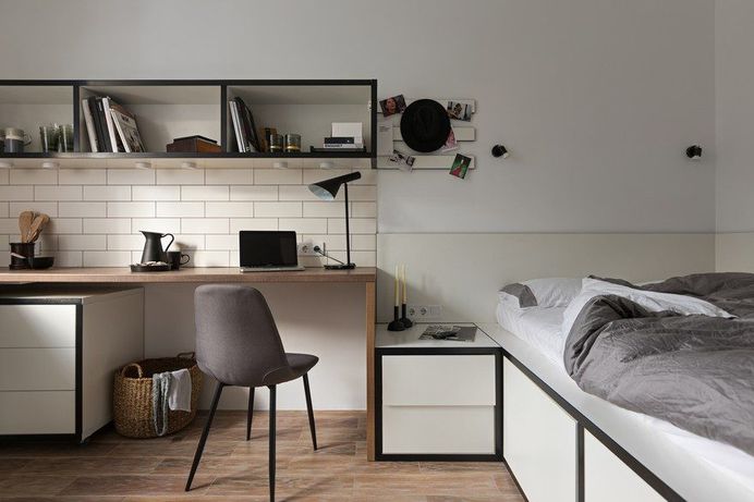 Well Planned Tiny Apartment in Odessa with an Inviting Interior Design 1