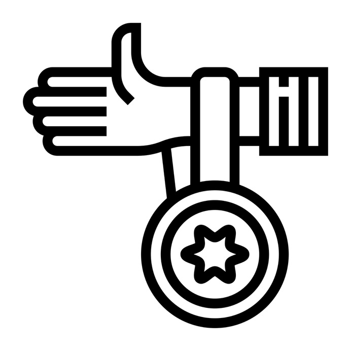 See more icon inspiration related to win, best, champion, first, hand, prize, medal, award, sports and competition, hands and gestures, winner and sports on Flaticon.