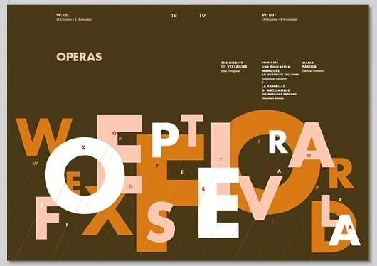 Red and Grey Design - Work #dublin #design #opera #festival