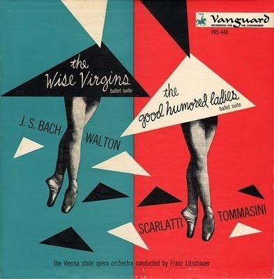 Symphonie Fantastique: The Wise Virgins (Vanguard) #album #design #graphic #cover #mid #century