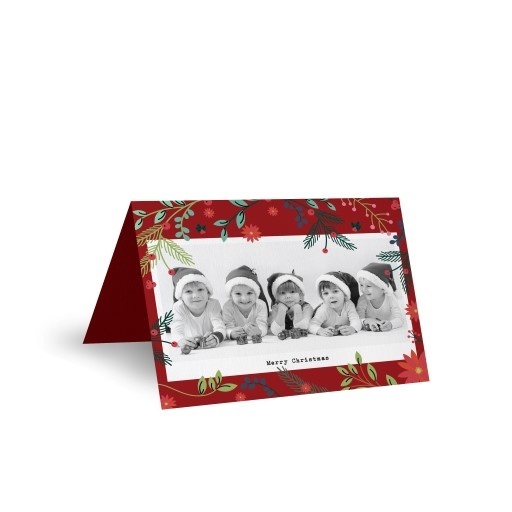 Christmas Blossom - Christmas Cards #paperlust #christmas #holiday #christmascard #cards #card #holidaycard #photocard #photo #design #prin