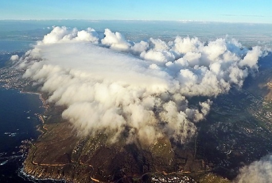 100 Incredible Views Out Of Airplane Windows #clouds #mountain #africa #south #table