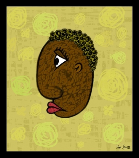 afro.jpg (700×790) #man #portrait #afro