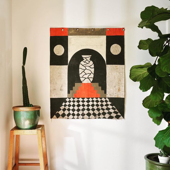 L A N D auf Instagram: „Broken Vessel 02, unearths our desire to explore architectural design by using ancient forms within a modern context. The tapestry studies…“