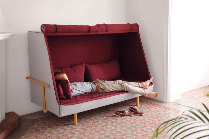 Orwell Sofa: A Private Urban Fort #sofa