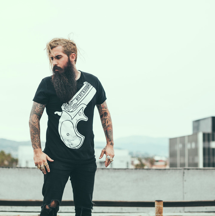 Triggerman: Trig Perez #graphicdesign #design #print #t-shirt #guns #tee #fashion
