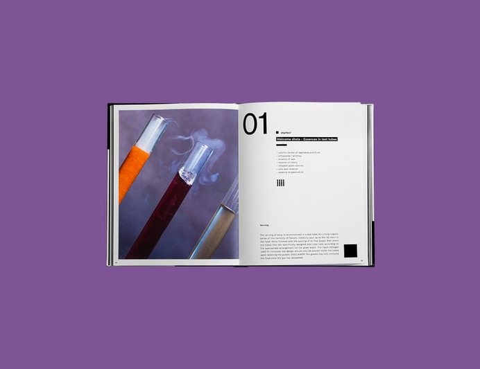 Molecular Gastronomy Identity - Mindsparkle Mag [explicit] created the Molecular Gastronomy publication together with Na/No Restaurant, for which a plexiglass case, a map of ingredients (textures), and a piece of cloth was also produced. #logo #packaging #identity #branding #design #color #photography #graphic #design #gallery #blog #project #mindsparkle #mag #beautiful #portfolio #designer