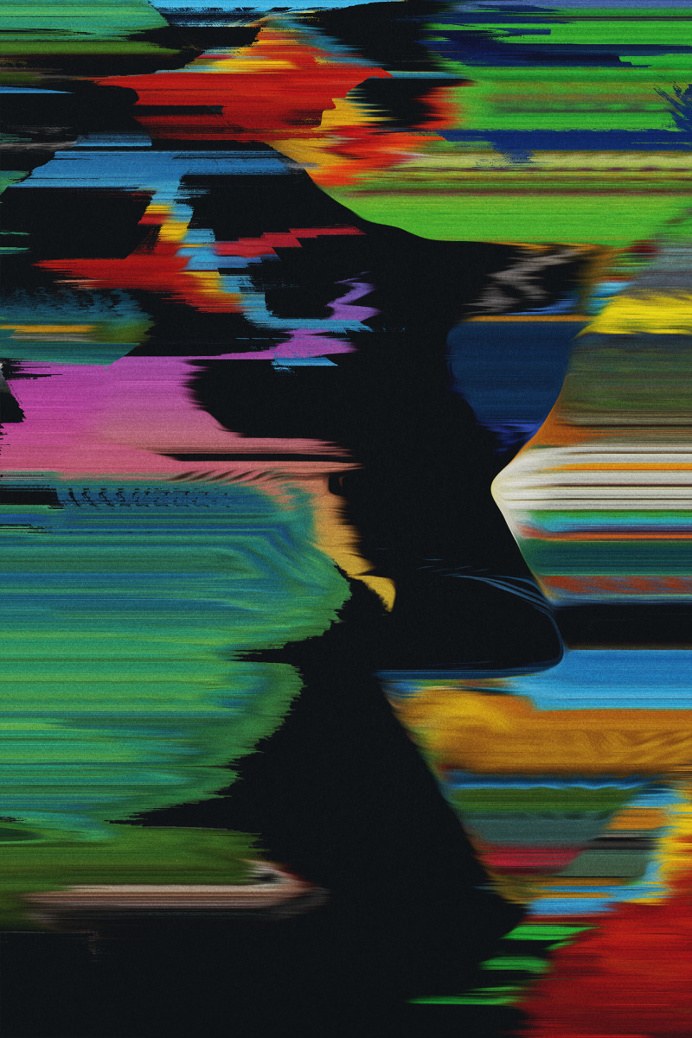 Mesmerised Reality by Quentin Deronzier #glitch #colors #paint #distort #graphic