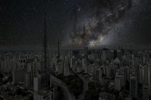 Photographer Cohen and his series called Dark Cities in photographic exhibition #photos #photographic #photograph #exhibition #photography #landscapes