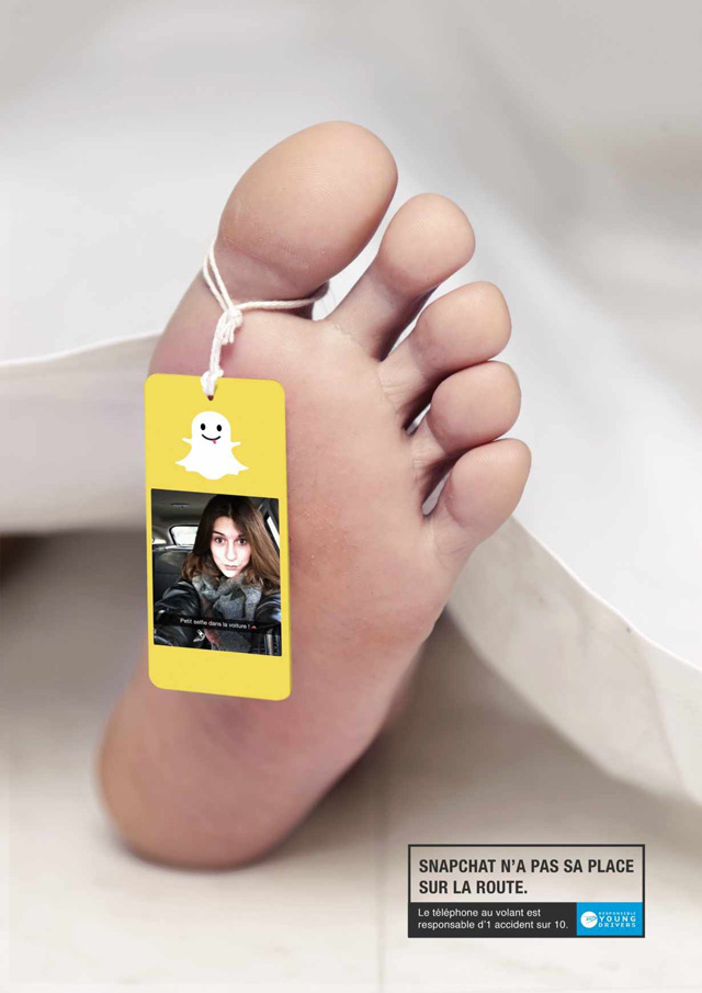 Social networks do not belong on the road