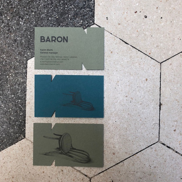 Baron restaurant identity - Mindsparkle Mag 1 / One over brand design studio designed Baron restaurant identity. #logo #packaging #identity #branding #design #color #photography #graphic #design #gallery #blog #project #mindsparkle #mag #beautiful #portfolio #designer