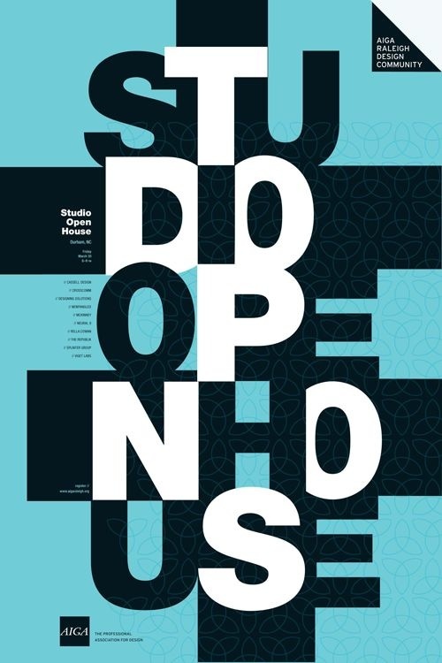 Studio Open House // Typographic Grid