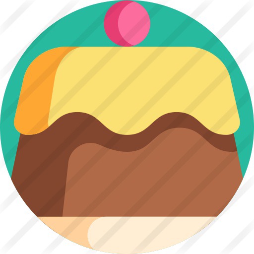 See more icon inspiration related to food and restaurant, gelatine, molded, pudding, sweets, dessert, sweet and food on Flaticon.