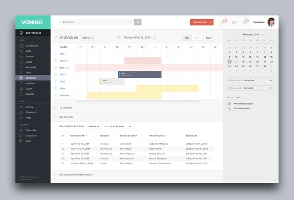 Schedule #interface #schedule