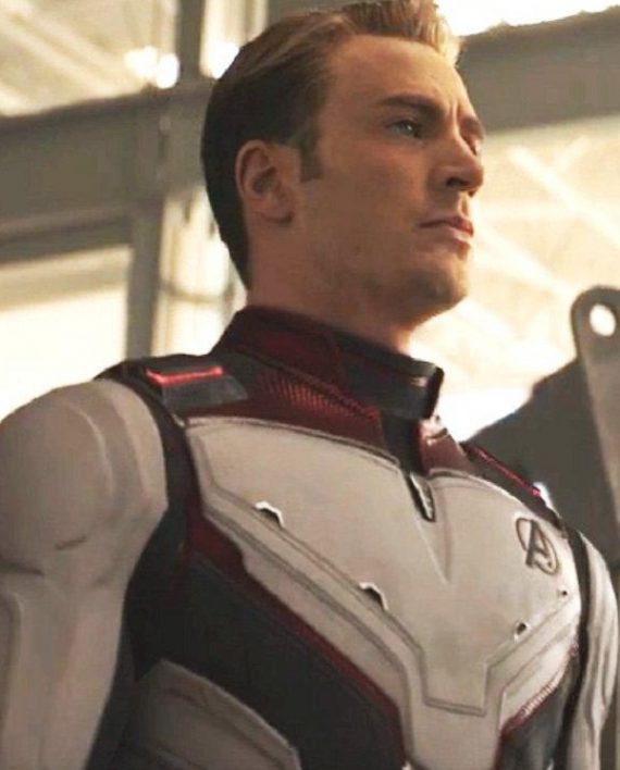 Avengers Endgame Captain America Cosplay Leather Jacket (1)