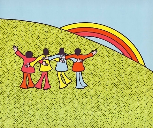 Vintage Kids' Books My Kid Loves: We Love You Beatles #illustration #books #retro #drawing