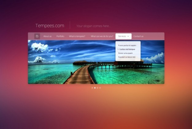 Header with menu retro style Free Psd. See more inspiration related to Menu, Retro, Header, Clean, Psd, Style, Metro, Slogan and Horizontal on Freepik.