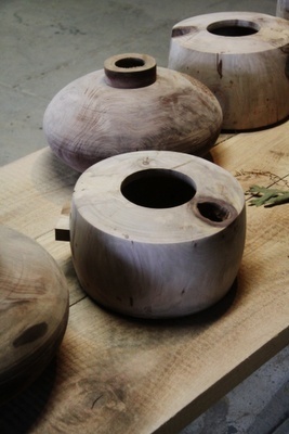 wooden pots #wood #vessels #pot