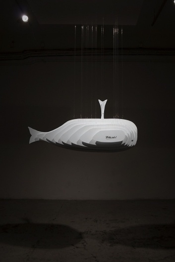Whales and Their Enemies on the Behance Network #whale #infographics #handmade #poster #3d