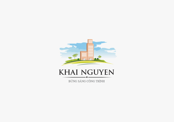 Khai Nguyen #agency #branding #packaging #co #viet #qung #green #sky #constructions #hiu #vn #dng #logo #bratus #k #logotype #vit #mark #nam #t #thit #thng #b #cty #xy #bao