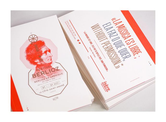 Berlioz Festival, editorial design on Behance