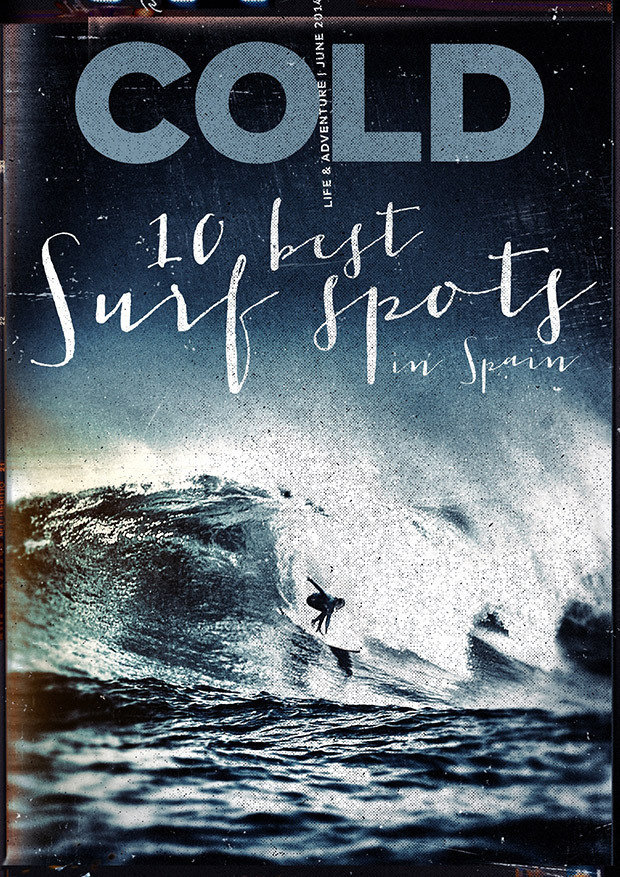 COLD. Life & Adventure Magazine. 2014 June #magazine #cover #print #surf