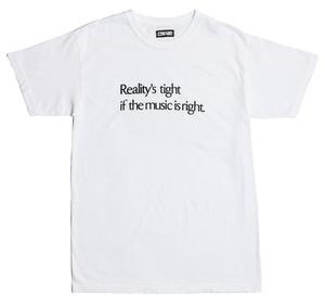 Reality's Tight T-shirt - white
