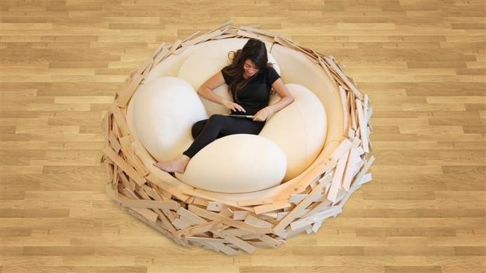 Giant Birdsnest for Creating new ideas OGE Creative Group - www.homeworlddesign.com (2) #ideas #creativity #design #home