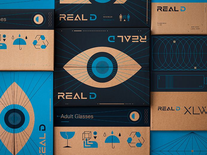 RealD 3D shipping boxes - Stout SF