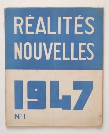 Réalités Nouvelles n° 1 | Flickr - Photo Sharing! #book #cover #vintage #type #typography