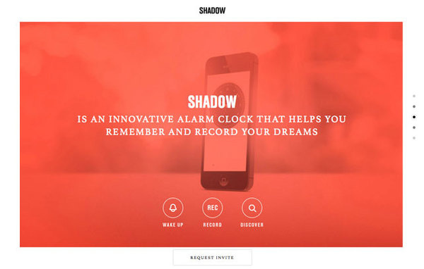 DISCOVER SHADOW #scroll #red #web #parallax