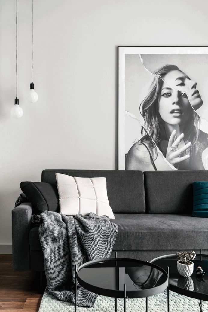Creative Apartment in Poland Exhibiting Charming Design Details