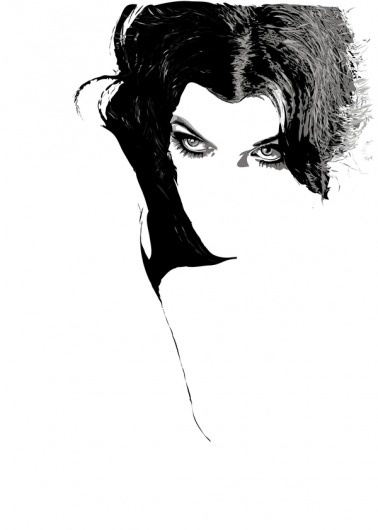 ILLUSTRATIONS (Digital) on the Behance Network #illustration #blackwhite