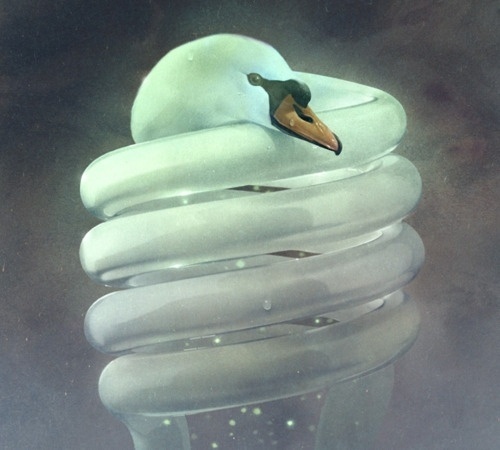 supersonic electronic / art #bulb #swan