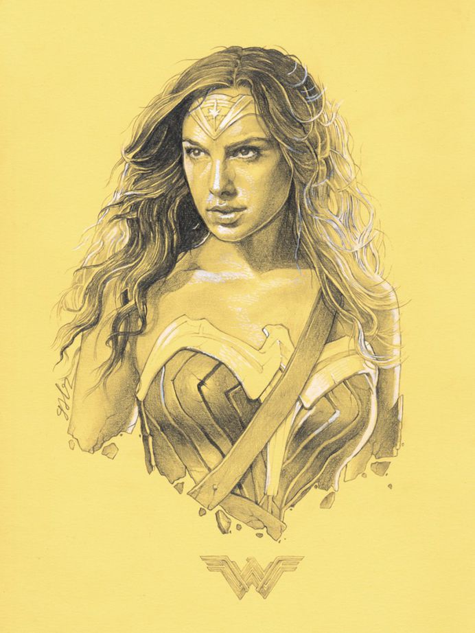 Wonder Woman – ORIGINAL DRAWINGS by Grzegorz Domaradzki