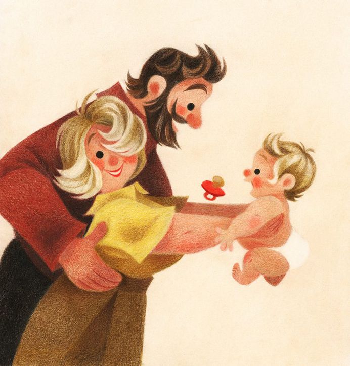 When Santa Was a Baby