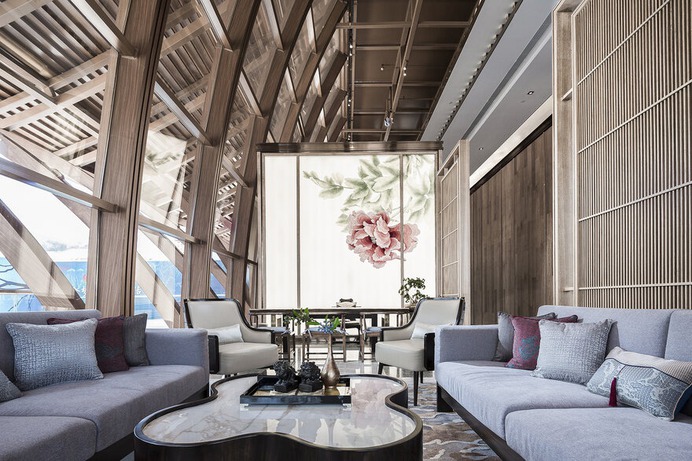 Fuzhou Taihe Qingyun Sales Center / Shanhejinyuan Art Design