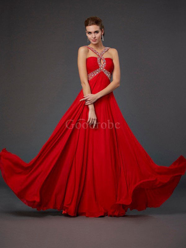 Robe de soirée longue manche nulle dos nu jusqu'au sol avec chiffon